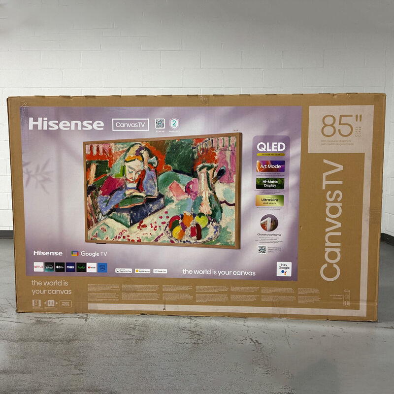 Hisense - 85" Class S7 Series QLED 4K UHD Smart Google TV (Open Box Excellent Condition), , hires