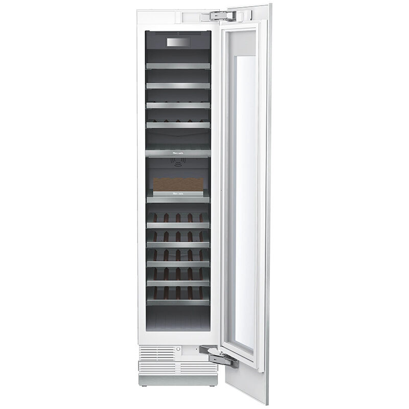 Thermador Freedom Collection 18 in. Full-Size Built-In Smart Wine Cooler with 58 Bottle Capacity, Dual Temperature Zones & Digital Control - Custom Panel Ready, , hires
