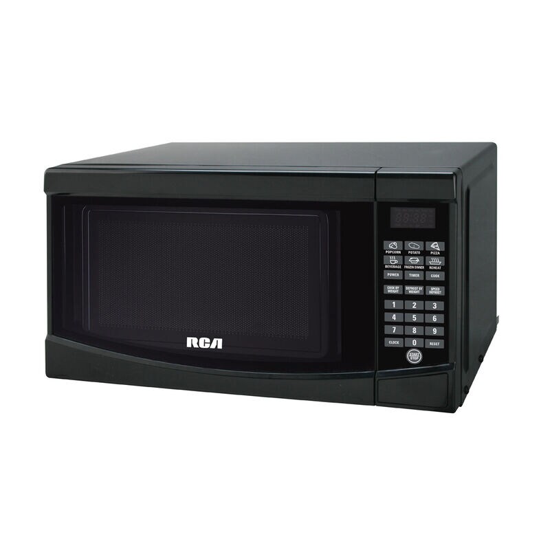 RCA 18 in. 0.7 cu.ft Countertop Microwave with 10 Power Levels & Sensor