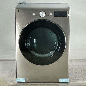 LG 27 in. 7.4 cu. ft. Smart Stackable Gas Dryer with AI Sensor Dry, TurboSteam, Sanitize & Steam Cycle - Graphite Steel (Open Box Excellent Condition), , hires