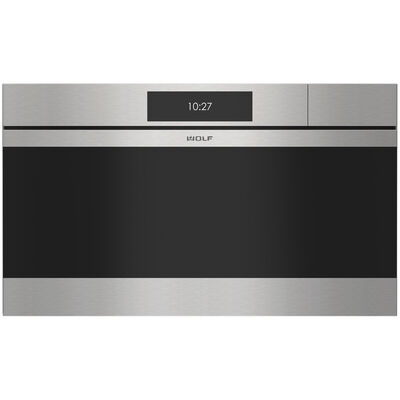 Wolf M Series 30 in. 2.4 cu. ft. Steam Electric Single Wall Oven with Dual Convection - Stainless Steel | CSO3050CM-S