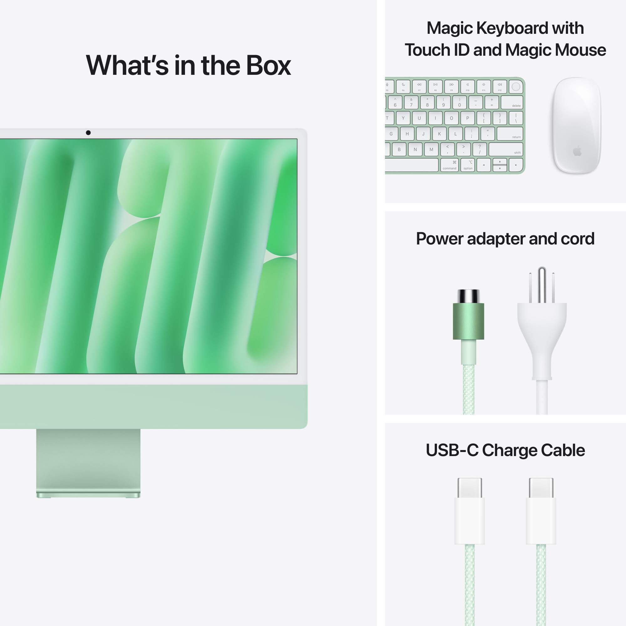 Apple iMac 24 in. (2024) with Apple M4 10-Core CPU, 10-Core GPU