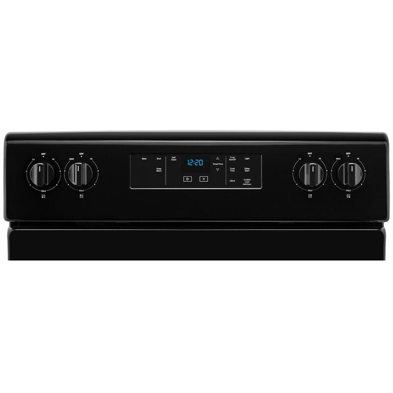 Whirlpool 30 in. 4.8 cu. ft. Electric Range with Coil Burners - Black, , hires