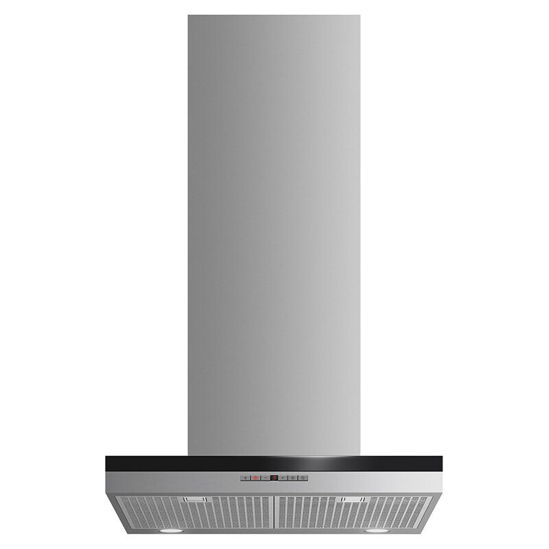 Fisher & Paykel Series 7 24 in. Convertible Chimney Style Range Hood with 600 CFM, 4 Fan Speeds & 2 LED Lights - Stainless Steel, , hires