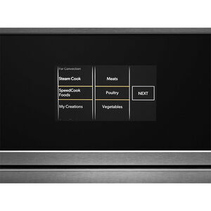 JennAir 27 in. 5.7 cu. ft. Electric Double Wall Oven with Standard Convection - Floating Glass Black, , hires