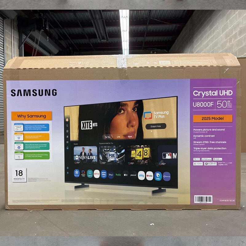 Samsung - 50" Class U8000F LED 4K UHD Smart Tizen TV (Open Box Good Condition), , hires