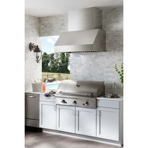 Broan EPD61 Series 48 in. Ducted Canopy Pro Style Style Range Hood with 1290 CFM, 3 Fan Speeds & 2 Halogen Lights - Stainless Steel, , hires