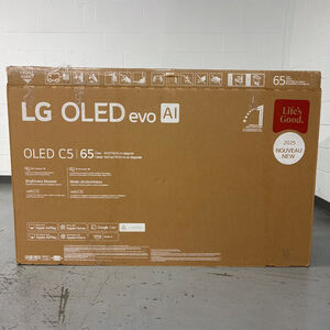 LG - 65" Class C5 Series OLED evo 4K UHD Smart webOS TV (Open Box Excellent Condition), , hires