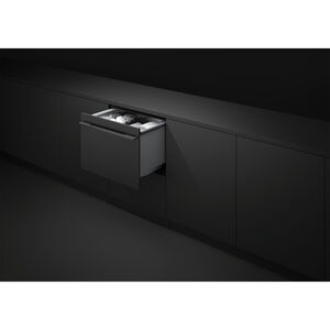 Fisher & Paykel Series 11 24 in. Top Control Smart Dishwasher with 43 dBA - Custom Panel Ready, , hires