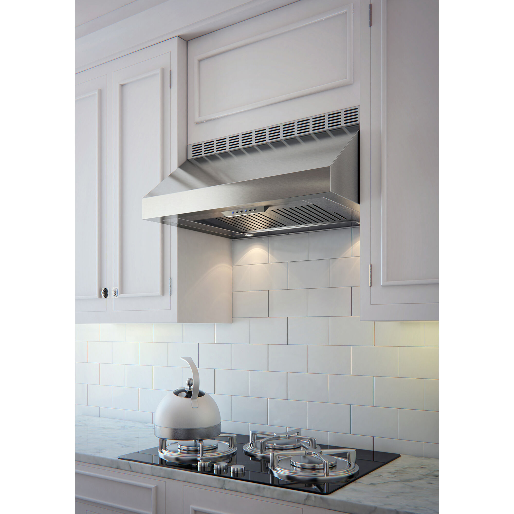 XO 36 in. Convertible Standard Style Range Hood with 600 CFM, 3