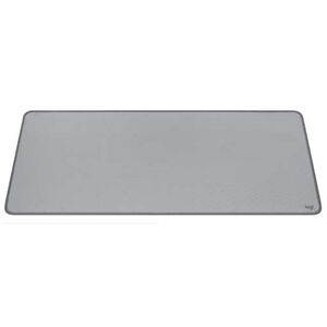 Logitech Desk Mat Studio Series Extended Mouse Pad with Spill-resistant Durable Design (Large) - Mid Gray, , hires