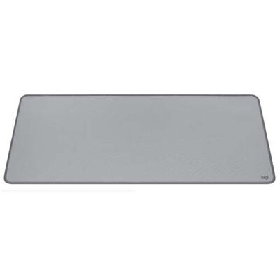 Logitech Desk Mat Studio Series Extended Mouse Pad with Spill-resistant Durable Design (Large) - Mid Gray | 956-000047