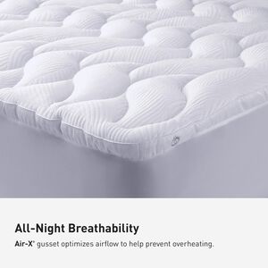 BEDGEAR React Pro Performance Mattress Topper - Queen Size, , hires