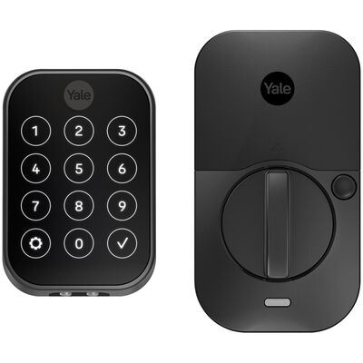 Yale - Assure Lock 2, Key-Free Touchscreen Lock with Wi-Fi - Black Suede | YRD450WF1BSP