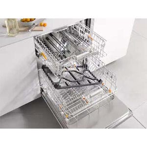 Miele Professional Series 48 in. 6-Burner LP Gas Rangetop with Griddle, Simmer Burner & Power Burner - Stainless Steel, , hires