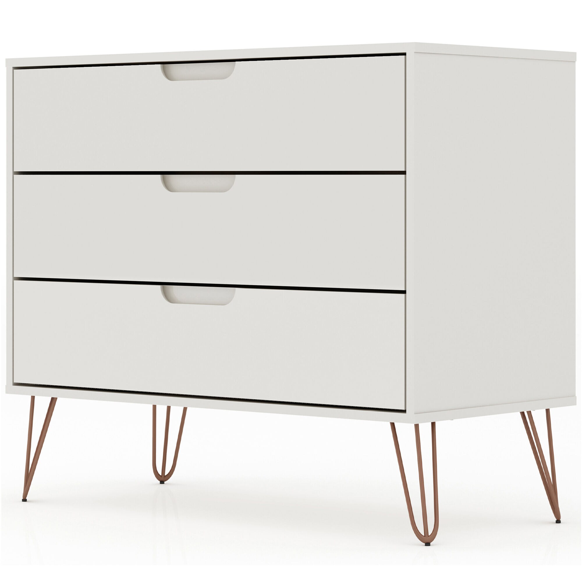 Manhattan comfort rockefeller 3 drawer sale dresser