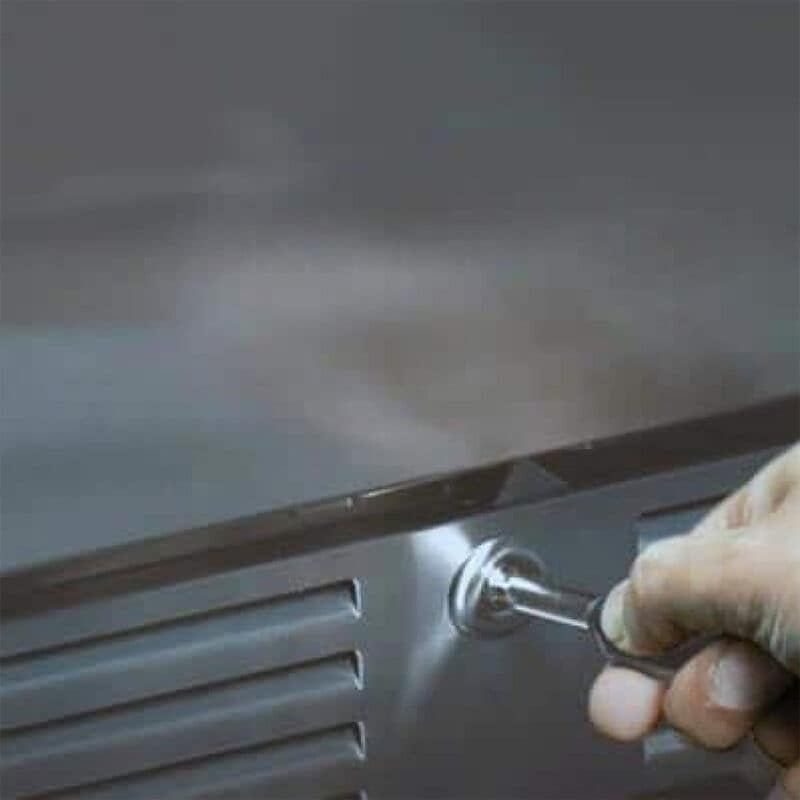 XO 15 in. 3.3 cu. ft. Built-In Outdoor Undercounter Refrigerator with Left Hinge Door- Stainless Steel, , hires