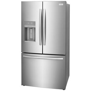 Frigidaire 36 in. 27.8 cu. ft. French Door Refrigerator with Ice & Water Dispenser - Stainless Steel, , hires