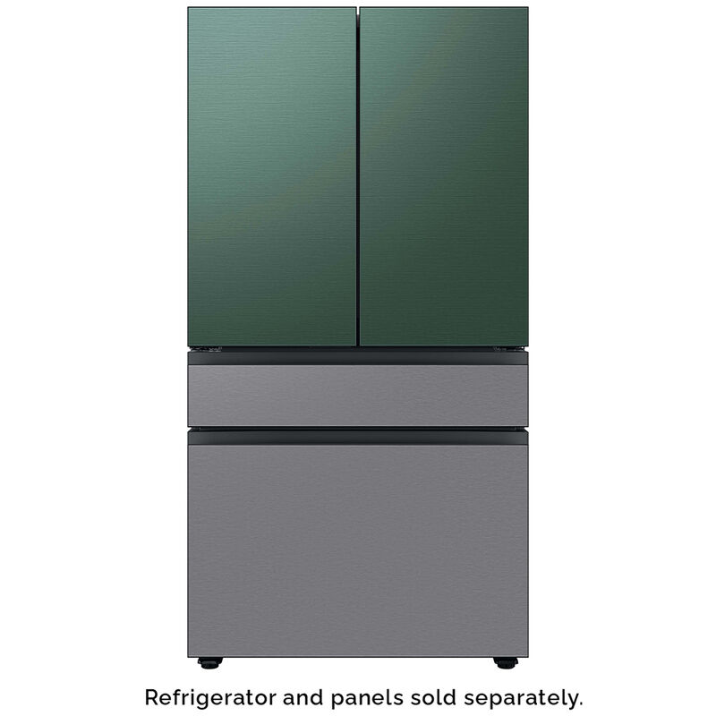 Samsung BESPOKE 4-Door French Door Middle Panel for Refrigerators - Stainless Steel, , hires