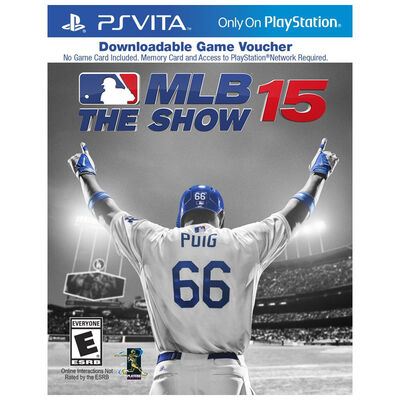 MLB 15: The Show (Download Voucher) for PS Vita | 711719053095