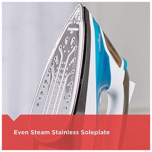 Black & Decker One Step Steam Cord Reel Iron, , hires