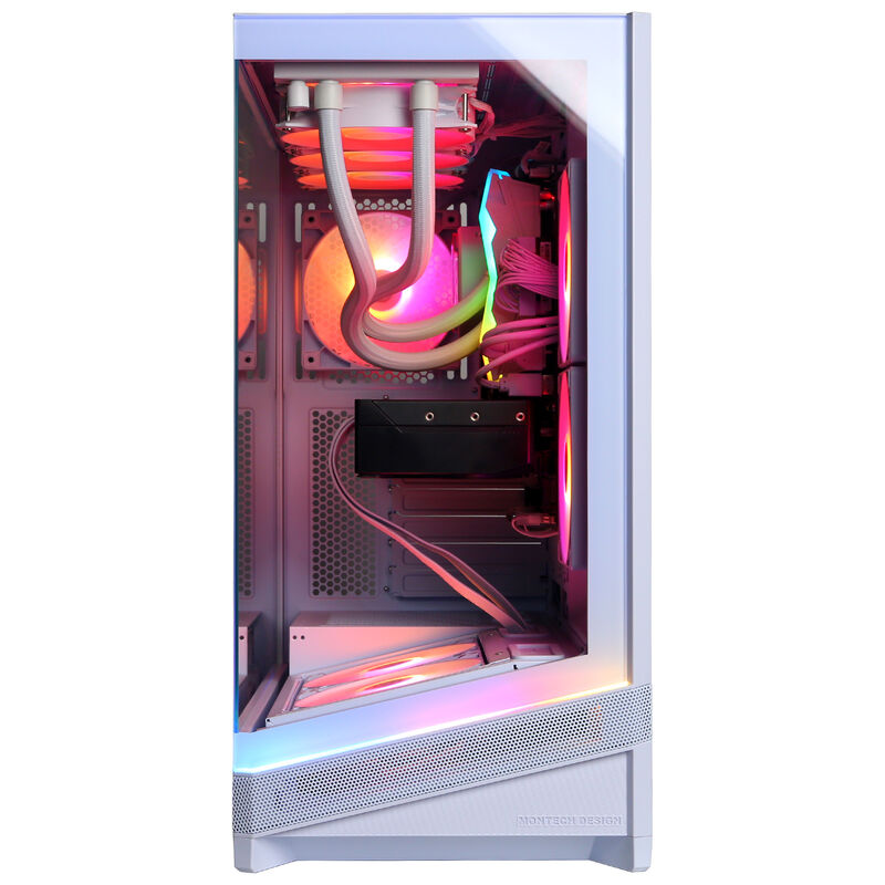 CyberPowerPC Gamer Supreme Desktop with AMD Ryzen 7 9850X3D, 4.7 GHz, 8-Core CPU, NVIDIA GeForce RTX 5070 Ti, 16GB VRAM GPU, 32 GB RAM, 2 TB SSD & Windows 11 Home - White, , hires