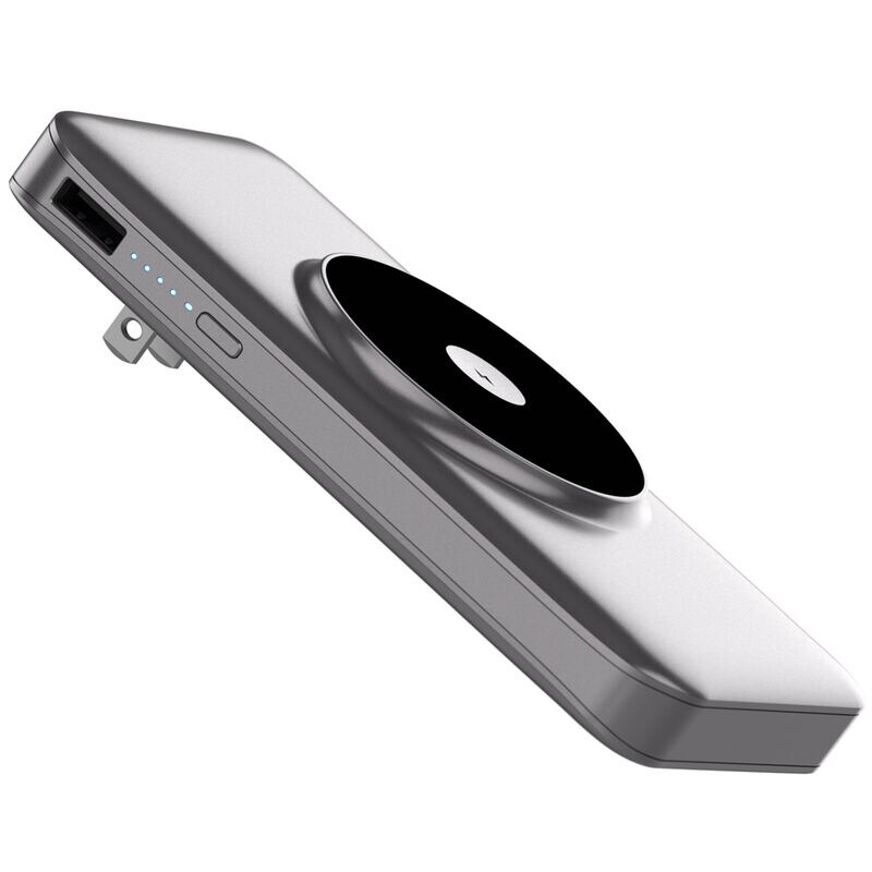 JourneyMag - All-in-One Magnetic Wireless Battery Pack for iPhone 16, 15, 14, 13 & 12 series - Built-in AC Adapter - 20W PD - 10,000mAh, , hires