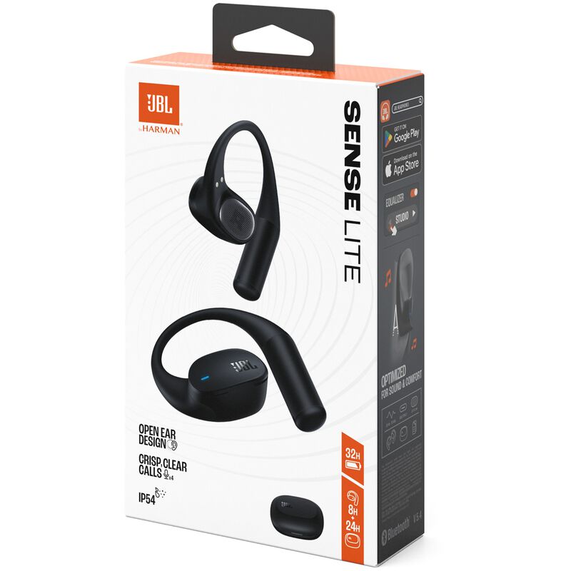 JBL SoundGear Sense Lite True Wireless Open Ear Headphones - Black, , hires
