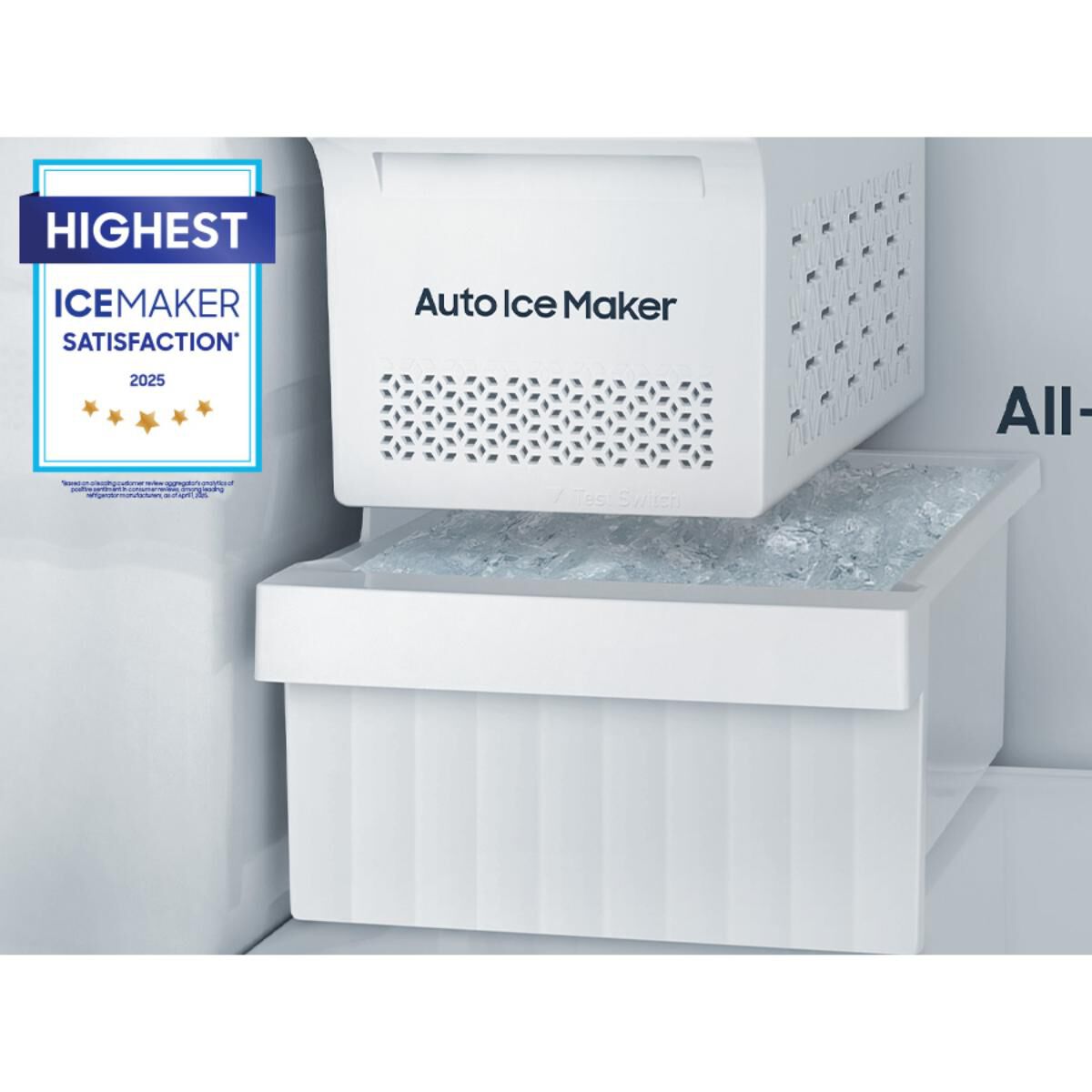Samsung 28 in. 17.5 cu. ft. Smart Garage-Ready Top Freezer