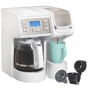 Hamilton Beach FlexBrew Gen4 Trio Coffee Maker - White, , hires