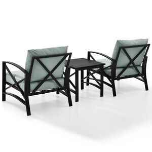 Crosley Kaplan Oil Rubbed Bronze 3 PC. Chat Set - Mist, , hires