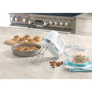 Cuisinart Power Advantage PLUS 9-Speed Electric Hand Mixer with 3 Attachments - White, , hires