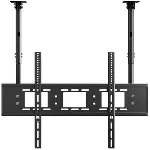 Sylvox Dual-Pole Ceiling Mount for 55" - 75" TV's - Black, , hires
