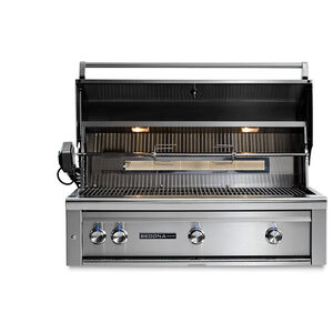 Sedona by Lynx 42 in. 3-Burner Built-In Natural Gas Grill with Rotisserie - Stainless Steel, , hires