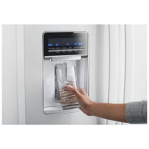 Whirlpool 30 in. 19.7 cu. ft. French Door Refrigerator with Water Dispenser - White, White, hires