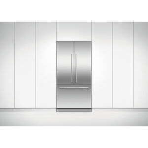 Fisher & Paykel Series 7 36 in. 16.8 cu. ft. Built-In Smart Counter Depth French Door Refrigerator with Ice Maker - Custom Panel Ready, , hires