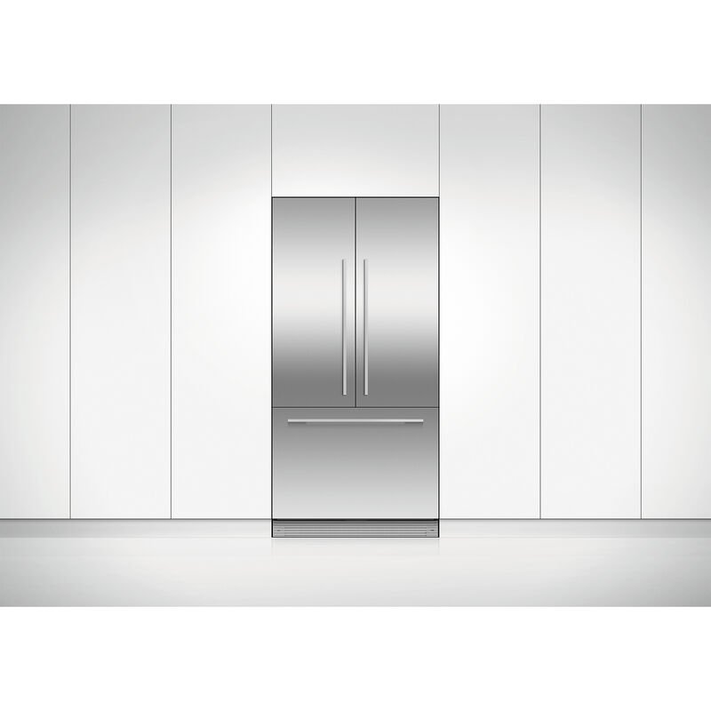 Fisher & Paykel Series 7 36 in. 16.8 cu. ft. Built-In Smart Counter Depth French Door Refrigerator with Ice Maker - Custom Panel Ready, , hires