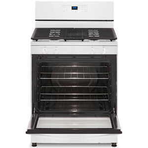 Whirlpool 30 in. 5.1 cu. ft. Gas Range with 4 Sealed Burners - White, , hires
