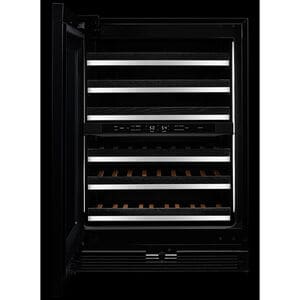 JennAir 24 in. Undercounter Wine Cooler with Wood Racks, Dual Temperature Zones & 45 Bottle Capacity - Custom Panel Ready, , hires