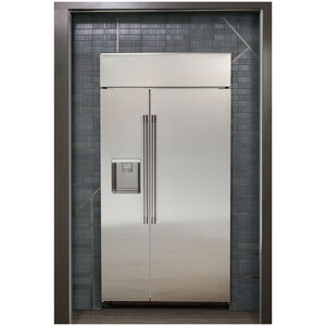 Monogram 48 in. 30.7 cu. ft. Built-In Smart Side-by-Side Refrigerator with Ice & Water Dispenser- Stainless Steel, , hires