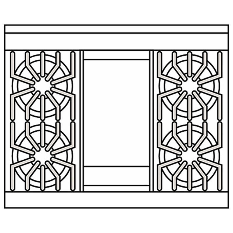 Viking 5 Series 36 in. 5.6 cu. ft. True European Convection Dual Fuel Range with 4 Sealed Burners & Griddle - Stainless Steel, , hires
