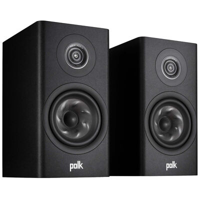Polk Reserve R100 Premium Compact Bookshelf Speakers (Pair) - Black | R100BLACK