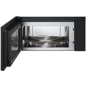 LG 30 in. 1.7 cu. ft. 950W Smart Over-the-Range Microwave with 300 CFM, Convection & Sensor Cooking - PrintProof Black Stainless Steel, PrintProof Black Stainless Steel, hires