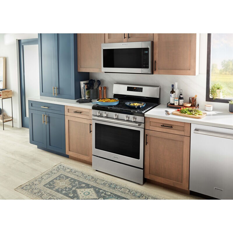 Maytag 24 in. Top Control Dishwasher with 51 dBa Sound Level - Fingerprint Resistant Stainless, , hires