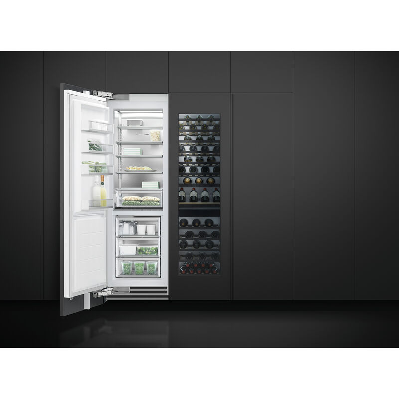 Fisher & Paykel Series 9 24 in. 11.9 cu. ft. Built-in 4-Drawers Upright Freezer with Ice-Maker & Adjustable Shelves - Custom Panel Ready, , hires