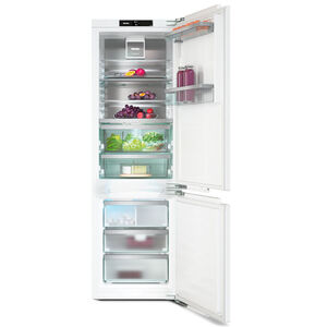 Miele 24 in. Built-In 8.7 cu. ft. Smart Bottom Freezer Refrigerator - Stainless Steel, , hires