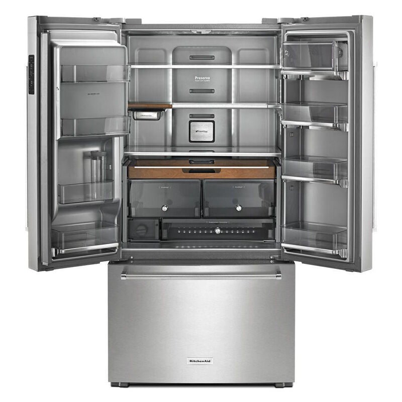 Kitchenaid counter depth clearance refrigerator