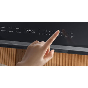 Samsung Bespoke 30 in. 2.1 cu. ft. Over-the-Range Smart Microwave with 10 Power Levels, 400 CFM & Sensor Cooking Controls - Stainless Steel, Stainless Steel, hires