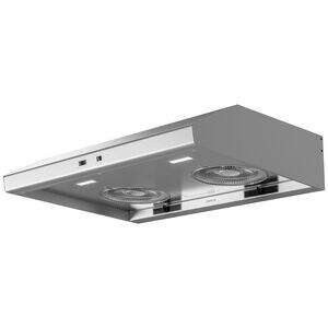 Zephyr Cyclone Series 30 in. Ducted Standard Style Range Hood with 600 CFM, 3 Fan Speeds & 2 LED Lights - Stainless Steel, Stainless Steel, hires
