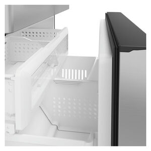 Cafe 36 in. 22.1 cu. ft. Smart Counter Depth French Door Refrigerator with Ice & Water Dispenser - Stainless Steel, Stainless Steel, hires